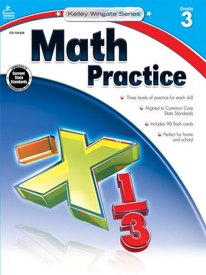 cover image of Math Practice, Grade 3